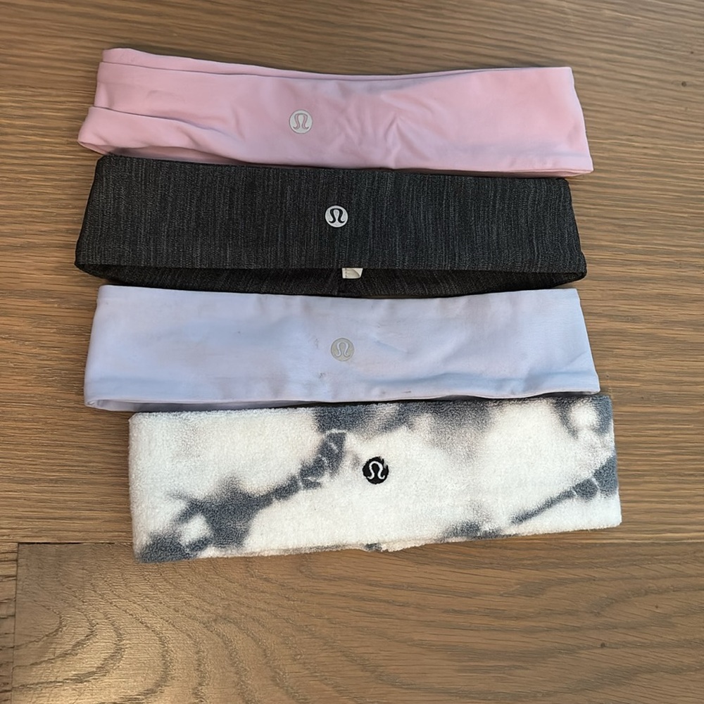 Lululemon 4 pack of Headbands